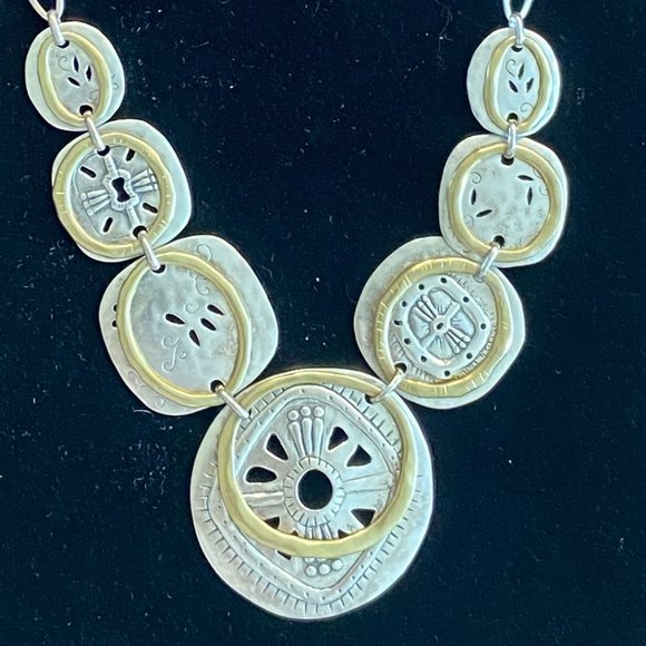 Silpada Boho Bib Necklace - Picture 1 of 2